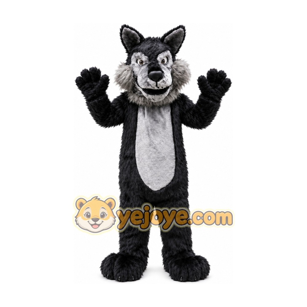 Plush Wolf Mascot Costume Plush Wolf Mascot Costume
