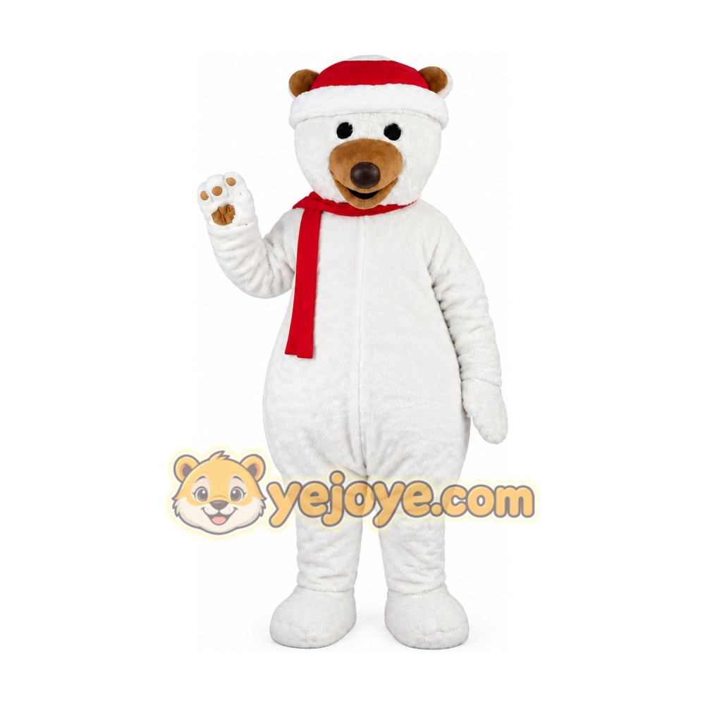 Polar Bear Mascot Costume for Adult Polar Bear Mascot Costume for Adult