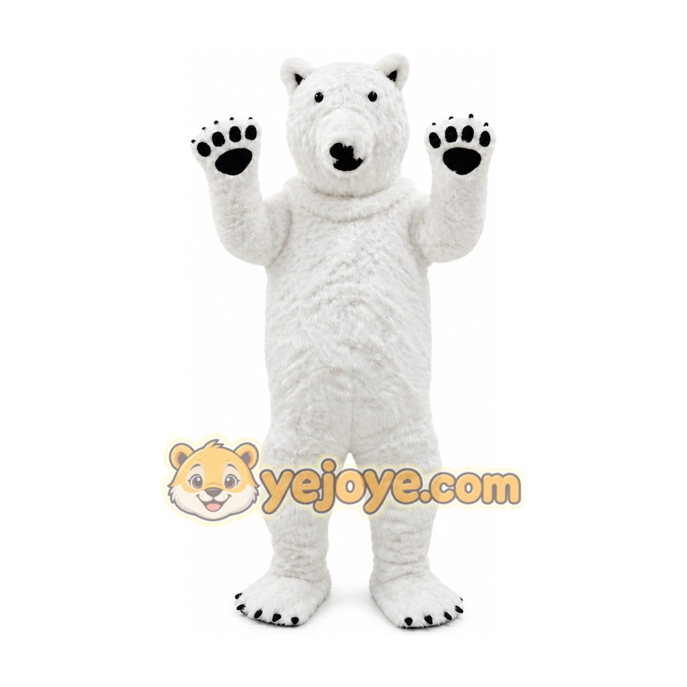 Polar Bear Mascot Costume for Adults Polar Bear Mascot Costume for Adults