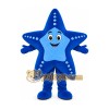 Professional Blue Sea Star Starfish Mascot Costume