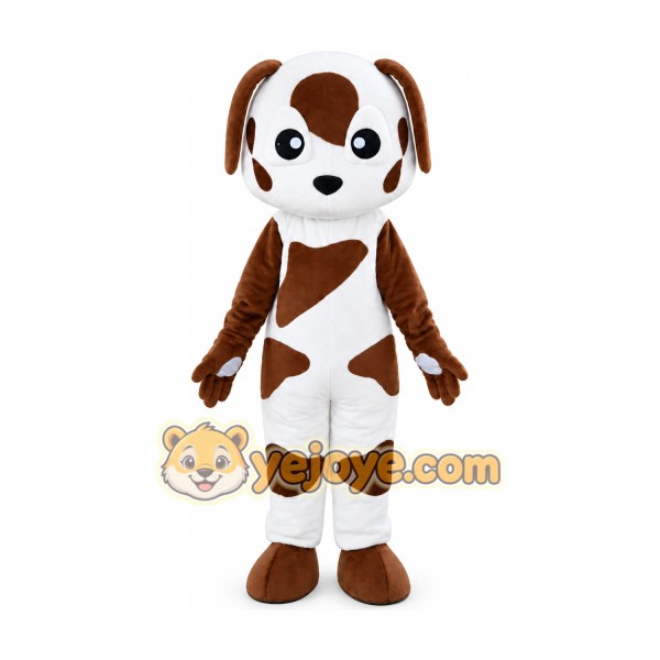Professional Dot Dog Mascot Costume Professional Dot Dog Mascot Costume