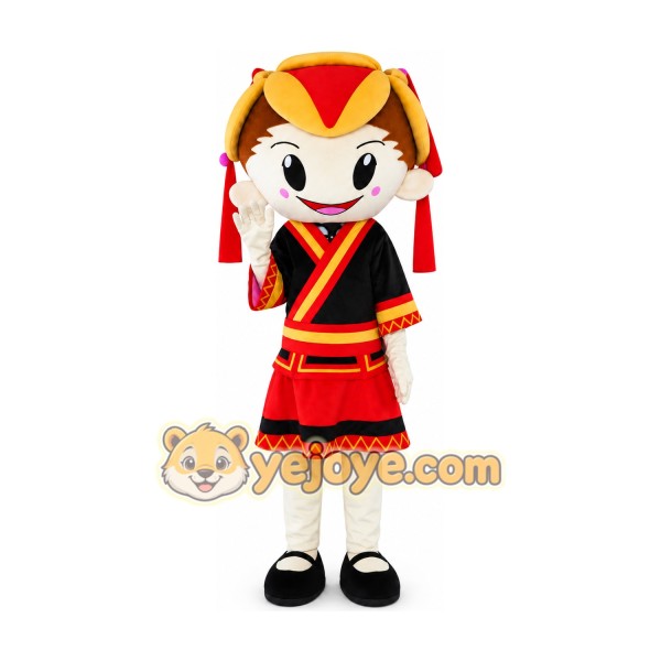 Professional Mascot Costume Girl Mascot Costume