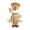 Bessie Bear Crealy Park In Devon Mascot Costume Bessie Bear Crealy Park In Devon Mascot Costume