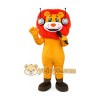 Professional Orange Hair Lion Mascot Costume Professional Orange Hair Lion Mascot Costume