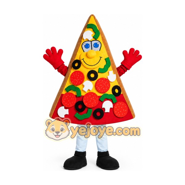 Professional Pizza Mascot Costume Professional Pizza Mascot Costume