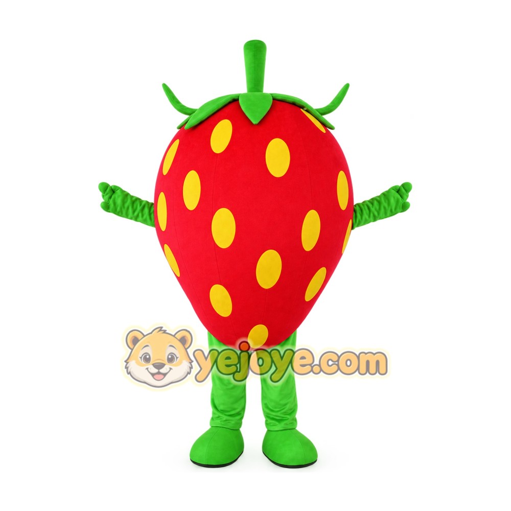 Strawberry Mascot Costume Strawberry Mascot Costume