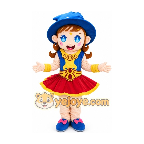 Betty Girl Mascots Cartoon Mascot Costume