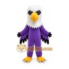 Purple Eagle Mascot Costume Purple Eagle Mascot Costume