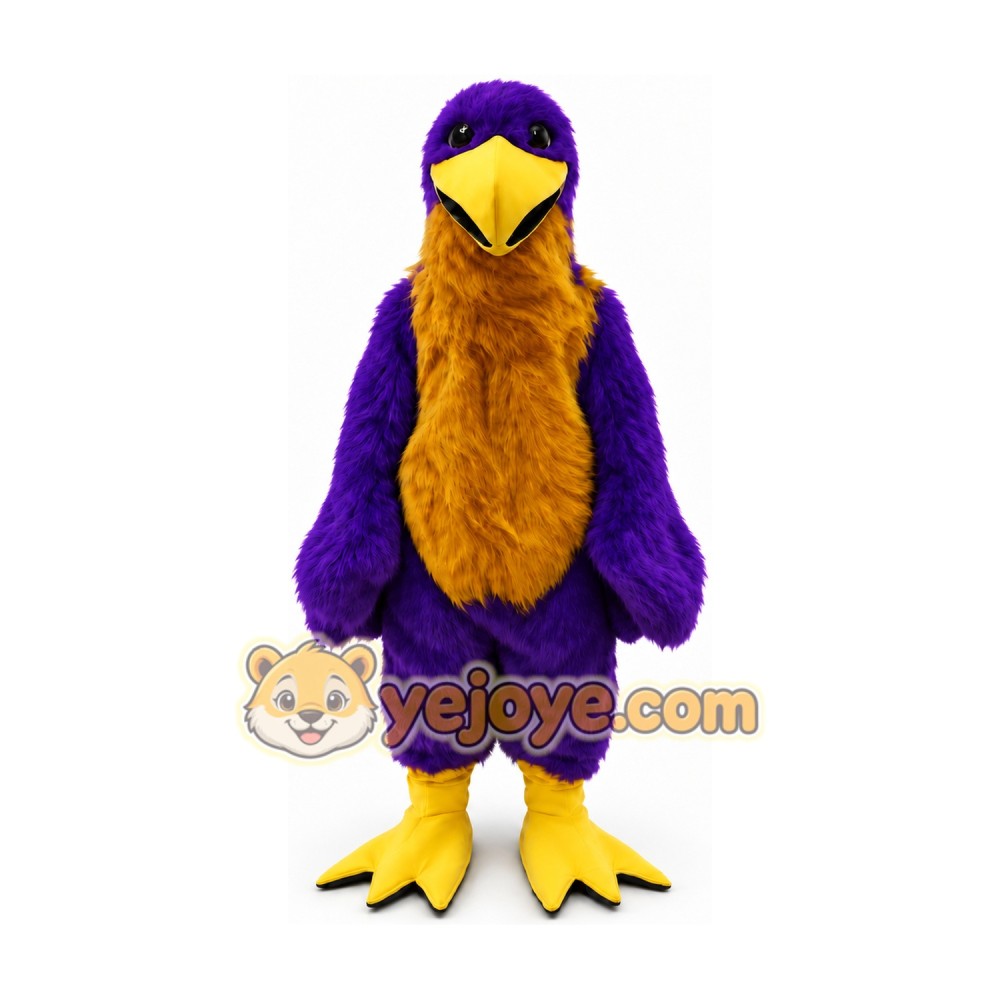 Purple Eagle Mascot Costumes Purple Eagle Mascot Costumes