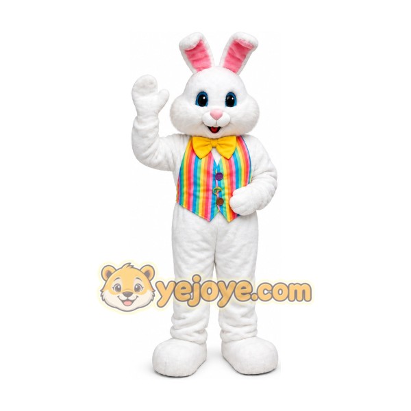 White Rabbit Mascot Costume White Rabbit Mascot Costume