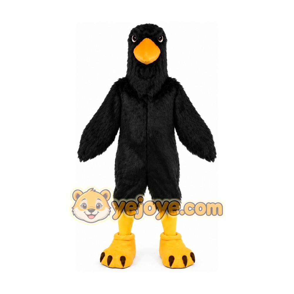 Big Bird Raven Mascot Costume Big Bird Raven Mascot Costume