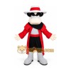 Rebel Civil War Mascot Costume
