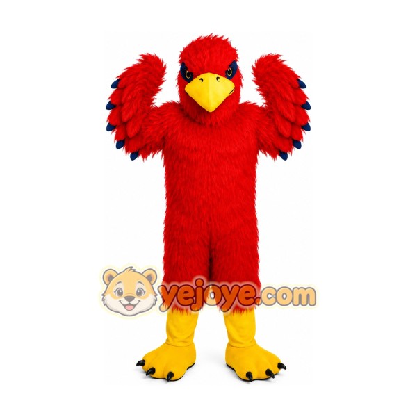 Red Bird Woodpecker Mascot Costume