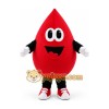 Red Drop Mascot Costume Red Drop Mascot Costume