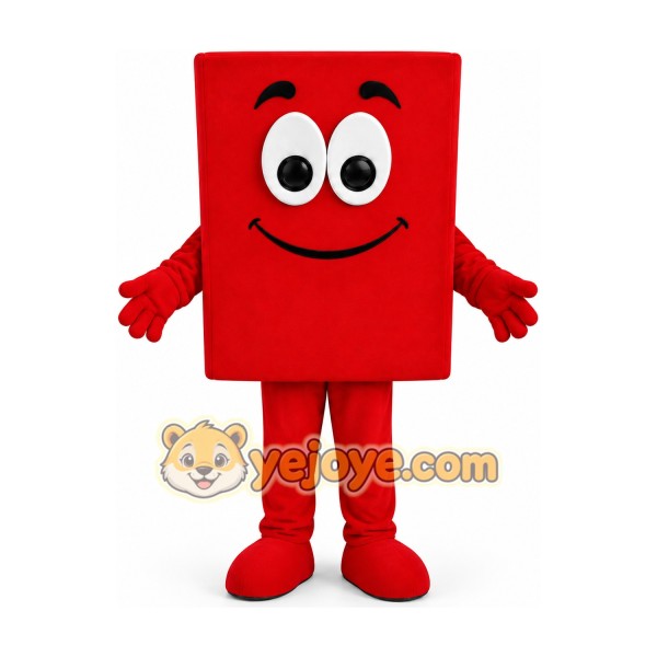 Red Book Notebook Mascot Costume