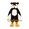 Big Brown Owl Mascot Costume Big Brown Owl Mascot Costume
