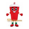 Red Drink Cup Mascot Costume Red Drink Cup Mascot Costume