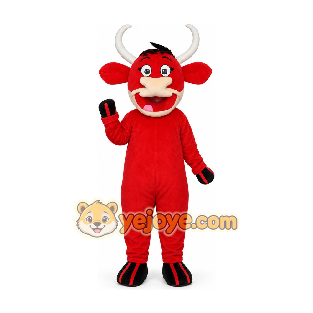 Red Bull Mascot Costume