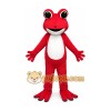 Red Frog Mascot Costume Red Frog Mascot Costume