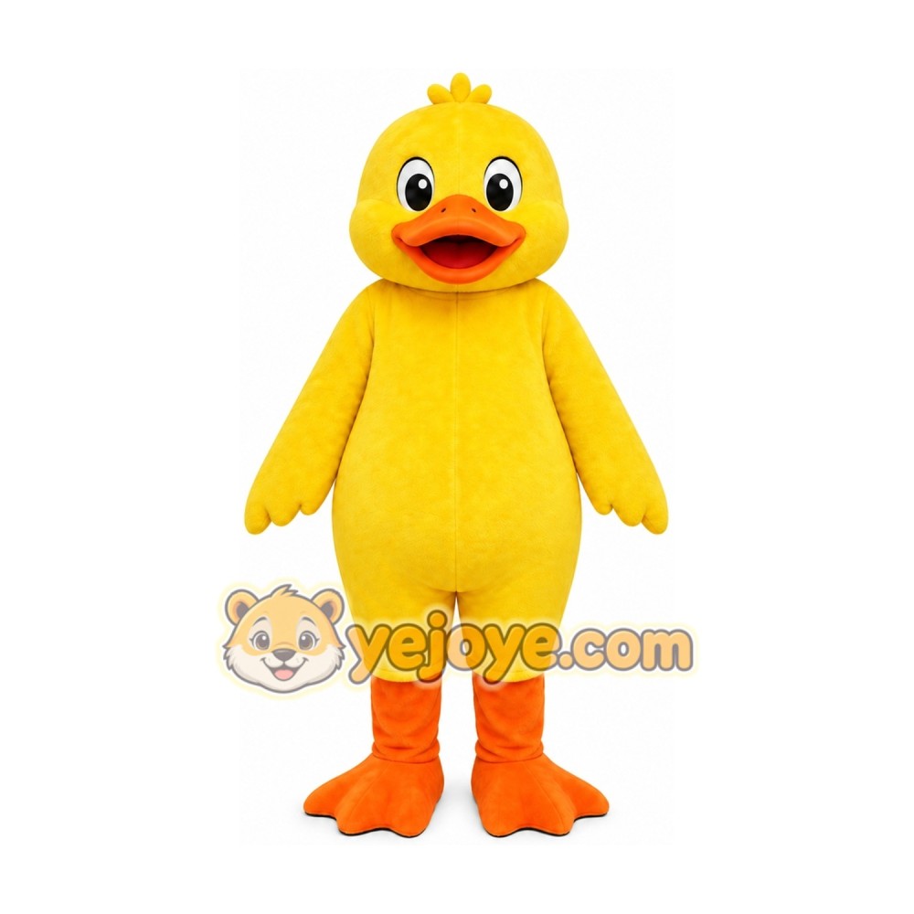 Big Duck Mascot Costume Big Duck Mascot Costume