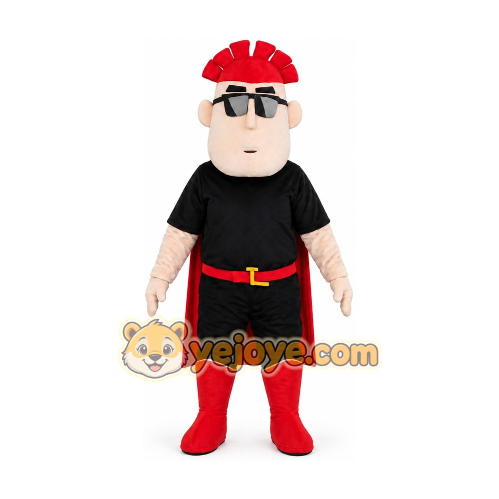 Red Hat Boy Mascot Costume Halloween Cartoon Character Red Hat Boy Mascot Costume Halloween Cartoon Character