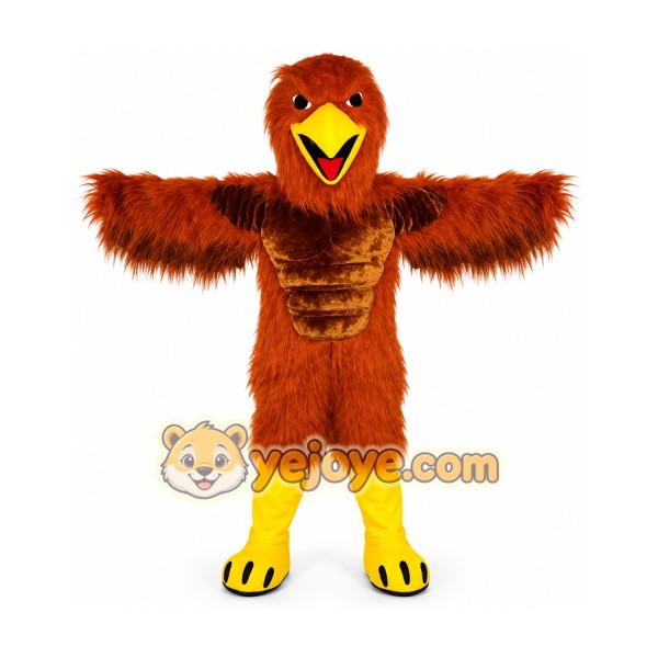 Red Hawk Mascot Costume Cosplay Mascot