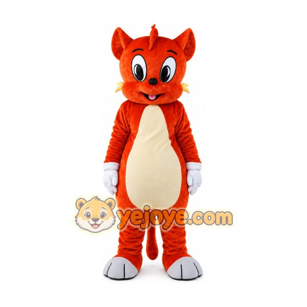 Red Monster Mascot Costume