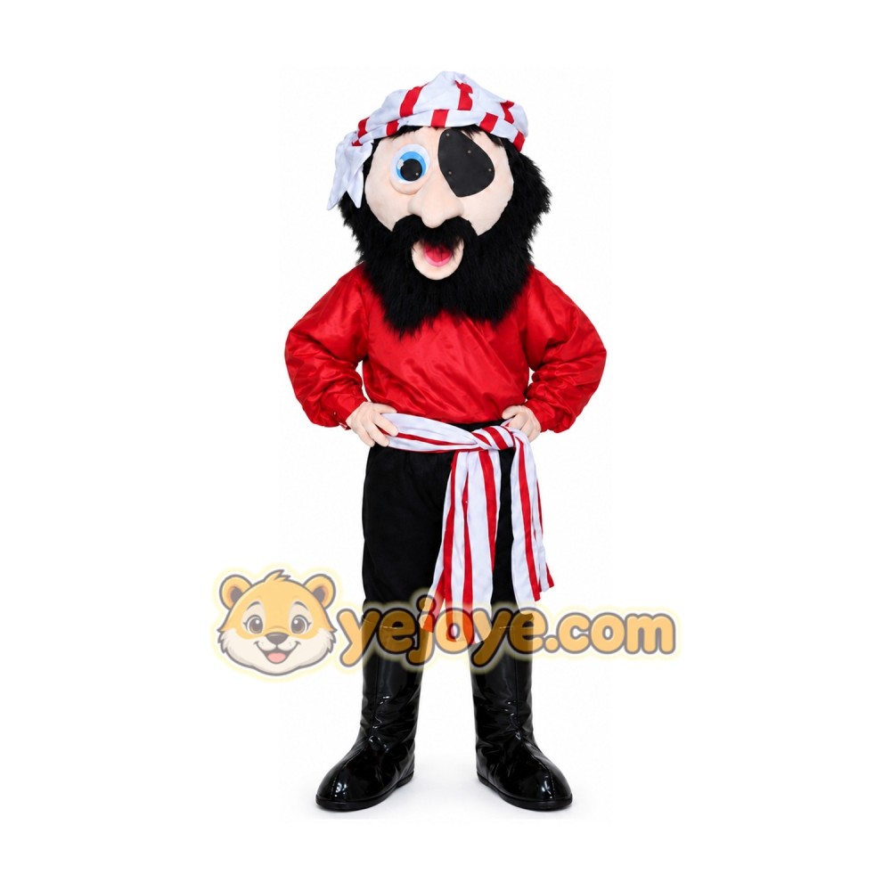 Pirate Mascot Costume Pirate Mascot Costume