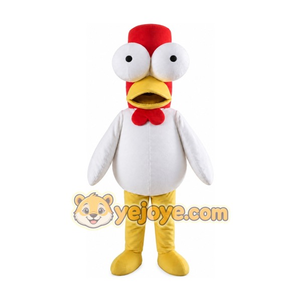 Big Eyes Chick Duck Mascot Costume Adult Cartoon Cosplay Costume