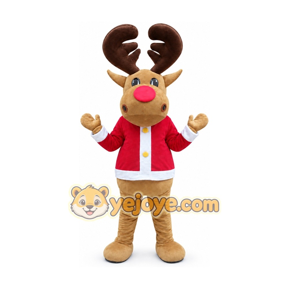 Reindeer Mascot Costume Christmas Reindeer Festival Costume