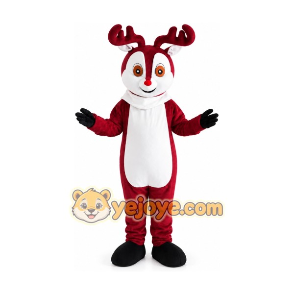 Reindeer Moose Deer Mascot Costume Reindeer Moose Deer Mascot Costume