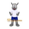 Rhino Mascot Rhinoceros Costume