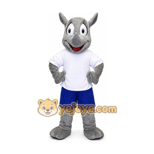 Rhino Mascot Rhinoceros Costume