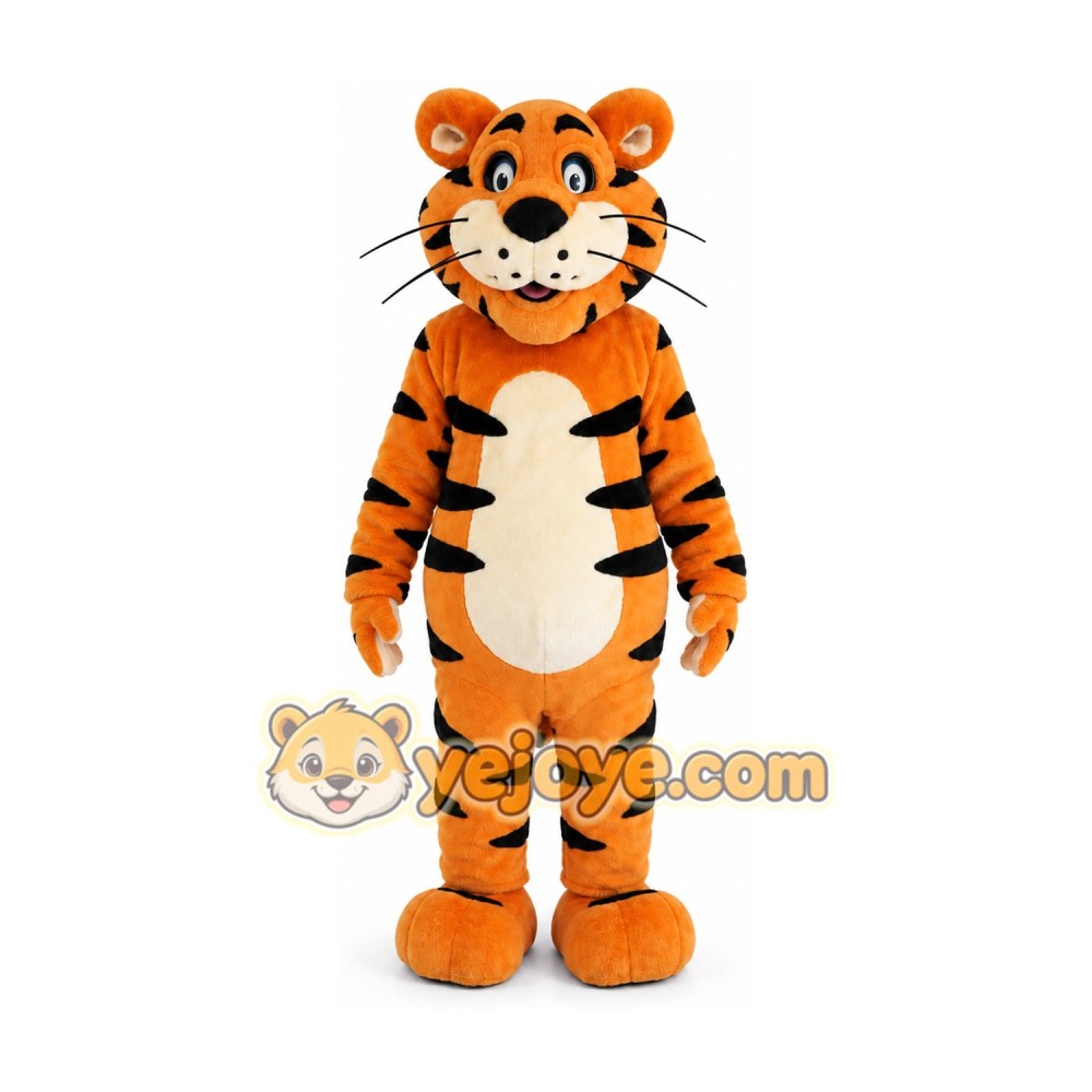 Rory The Tiger Mascot Costume Rory The Tiger Mascot Costume