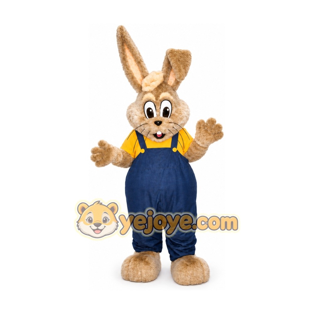 Roscoe Rabbit Mascot Costume Roscoe Rabbit Mascot Costume