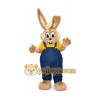 Roscoe Rabbit Mascot Costume Roscoe Rabbit Mascot Costume