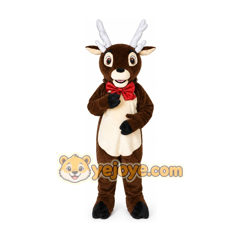 Brown Deer Mascot Costume Brown Deer Mascot Costume