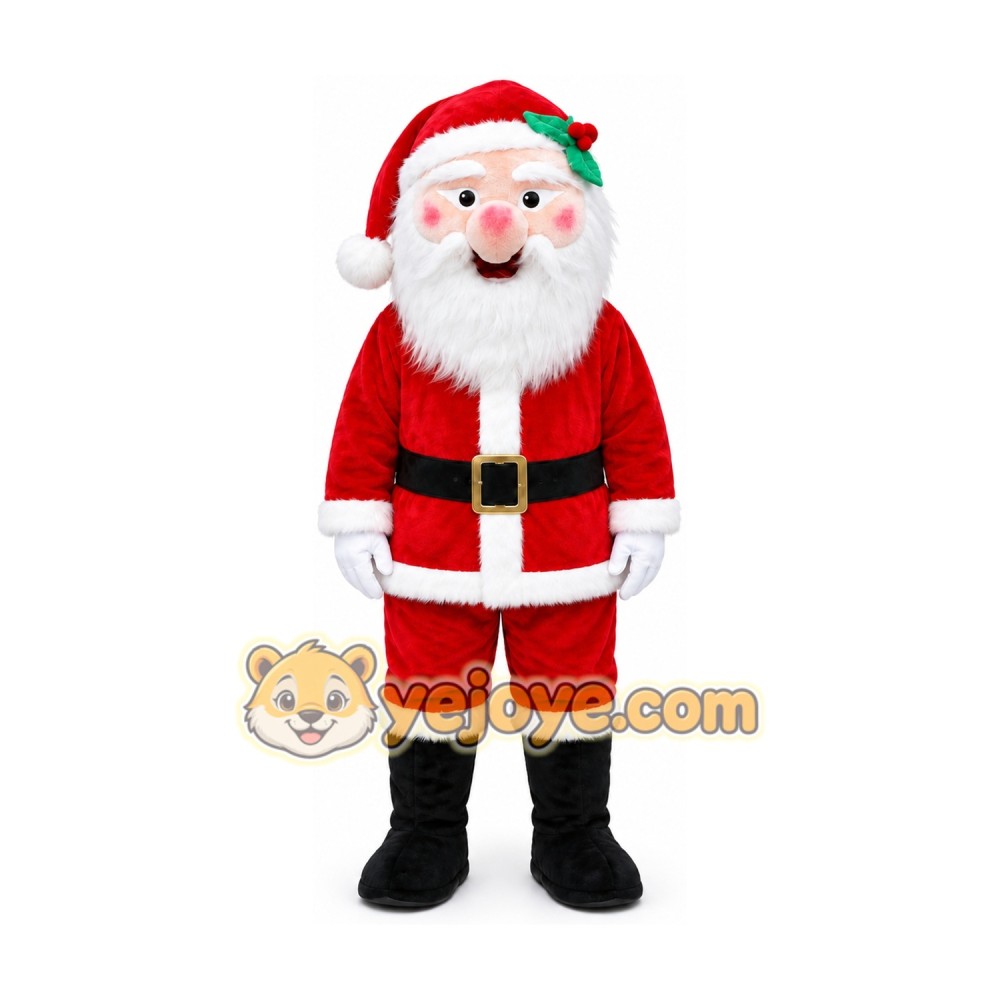 Santa Claus Christmas Tree Mascot Costume