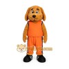 School Brown Dog Mascot Costume School Brown Dog Mascot Costume