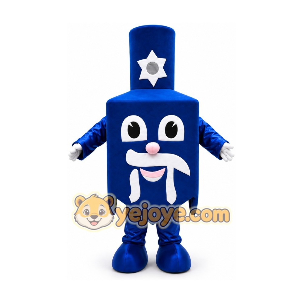 Shabbat Dreidel Mascot Costume