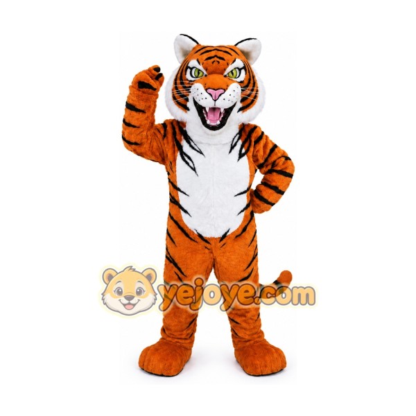 Orange Tiger Mascot Costume Orange Tiger Mascot Costume