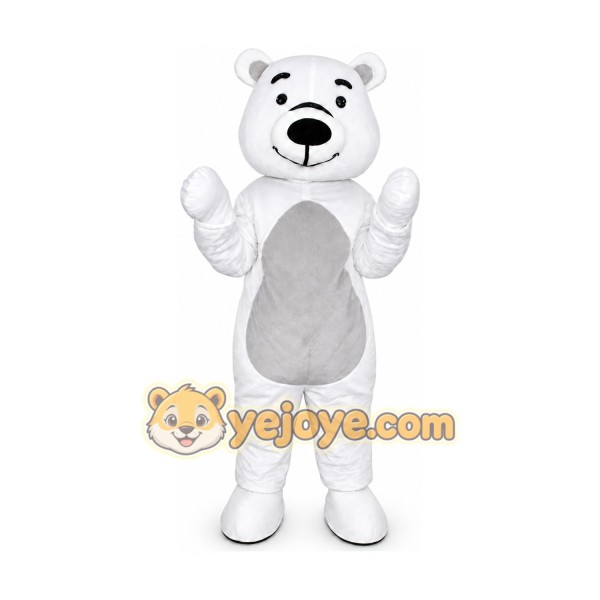Small White Bears Mascot Costume