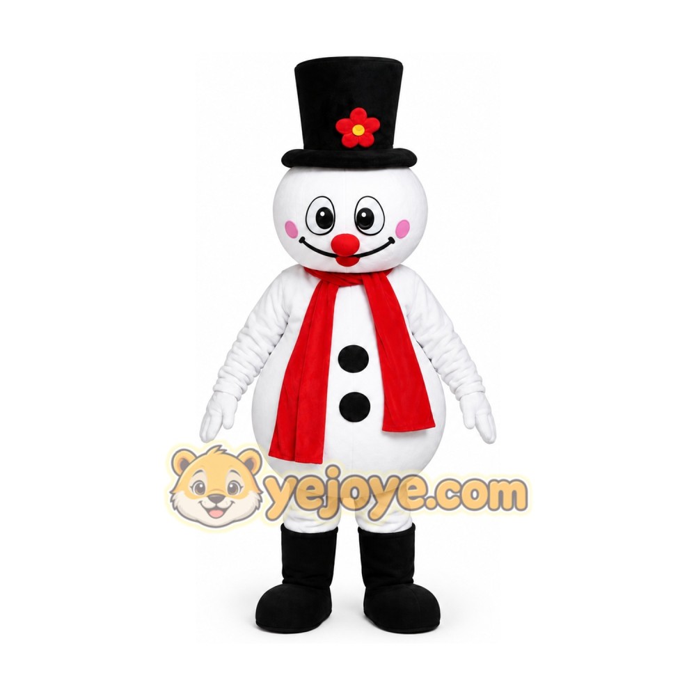Snowman Father Christmas Mascot Costume