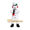Snowman Policeman Mascot Costume