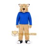 Sport cat Tiger Leopard Mascot Costume Sport cat Tiger Leopard Mascot Costume