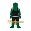 Green Crocodile Sports Player Mascot Costume Green Crocodile Sports Player Mascot Costume