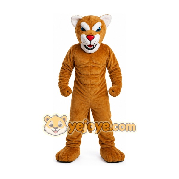 Sport Tiger Mascot Costume for Adult