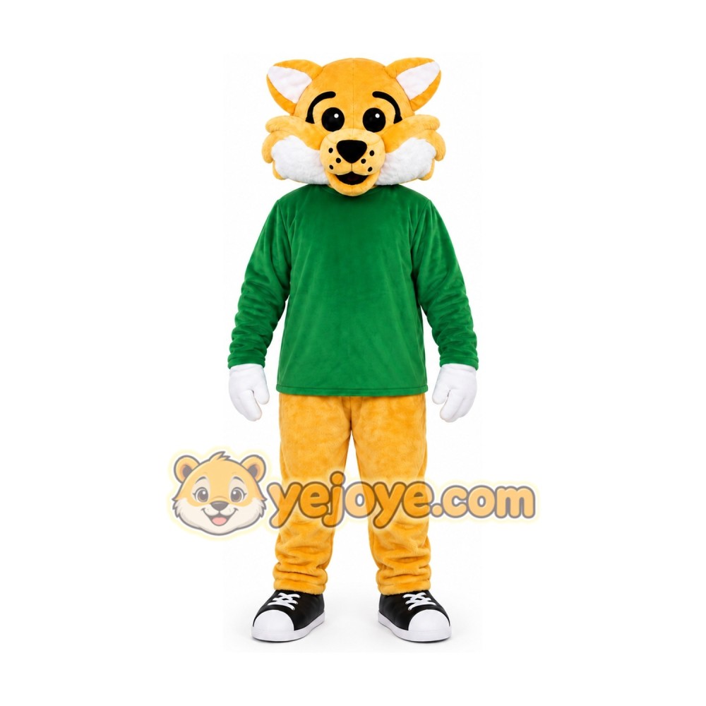 Sport Wildcat Mascot Costume for Adult