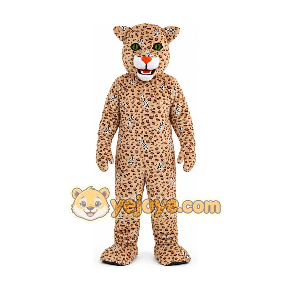 Spotted Leopard Mascot Costume Spotted Leopard Mascot Costume