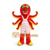 Red Octopus Mascot Costume Red Octopus Mascot Costume